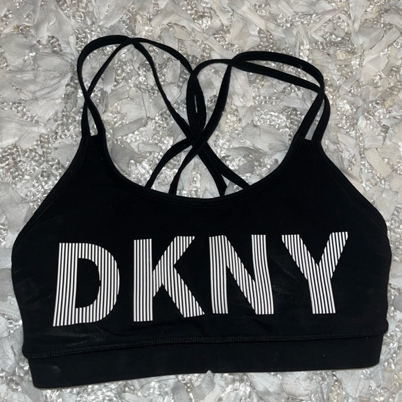 DKNY Racerback Sports Bra - Picture 4 of 6